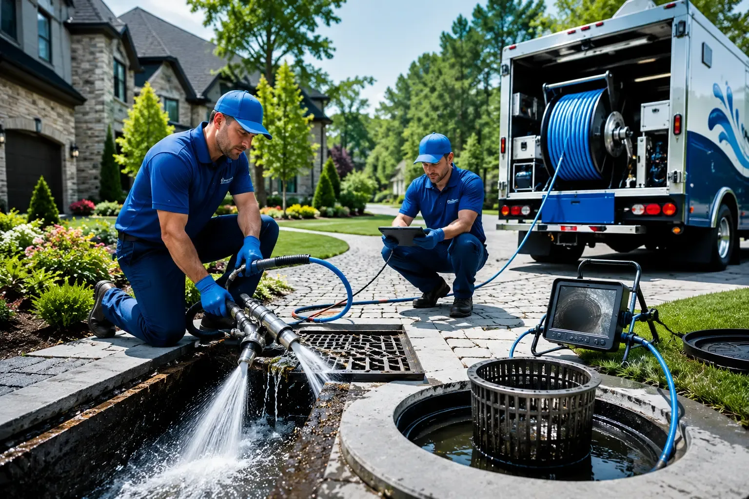 Local outdoor drain cleaning professionals in Comstock, NY