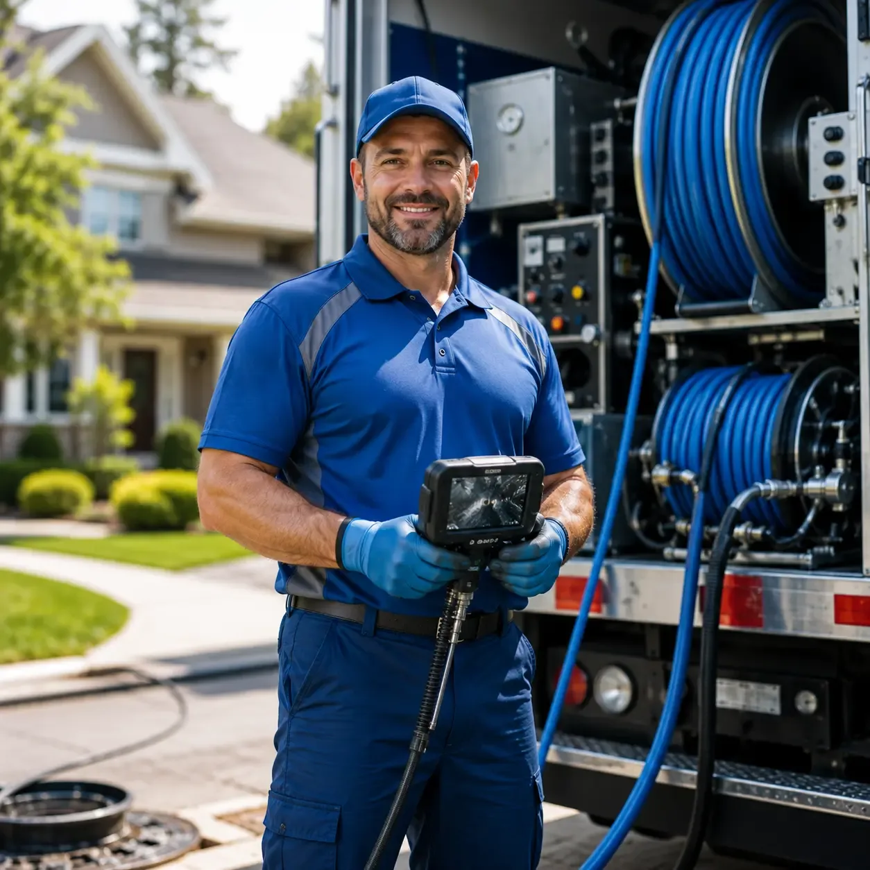 Local outdoor drain cleaning specialists in Comstock, NY